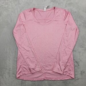 IcyZone Top Womens Small‎ Base Layer Sweatshirt Running Vented Mesh Performance